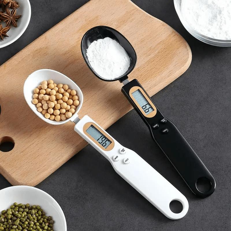 Accurate Measure Digital Kitchen Scale Spoon - LCD Display, 0.1g-500g Precision, Button Battery-Powered, Ideal For Cooking, Baking, And Portion Control Measuring Utensils 0