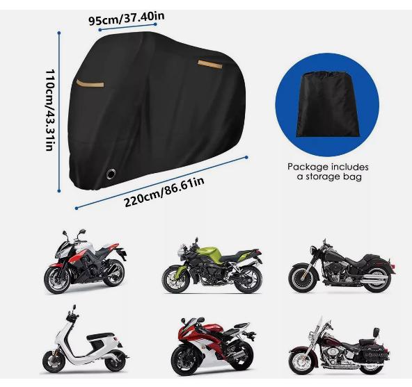 UK Waterproof Mountain Bike Bike Cover Heavy Duty Outdoor Protector for 1/2Bikes 1