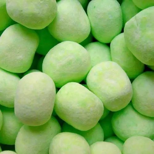 Green Sweets Mix - 600g Pouch up - Fizzy, Sour, and Marshmallow Delights - Snack, Candy - Jelly, Bonbon 5