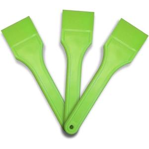 Glazing Shovel - Plastic Paddle for Glass Lifting and installs, Windows & Doors, DIY Tool, 260mm x 70mm (Green)