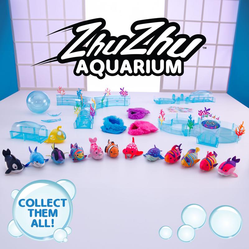 Zhu Zhu Pets | Zhu Zhu Aquarium Coral Reef Tunnel Playset (fish NOT included)  | Electronic Pets | Ages 4+ 4