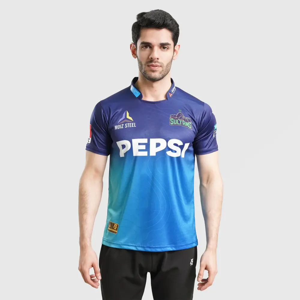 Multan Sultans T-Shirt Home Kit | Pakistan cricket shirt | PSL top