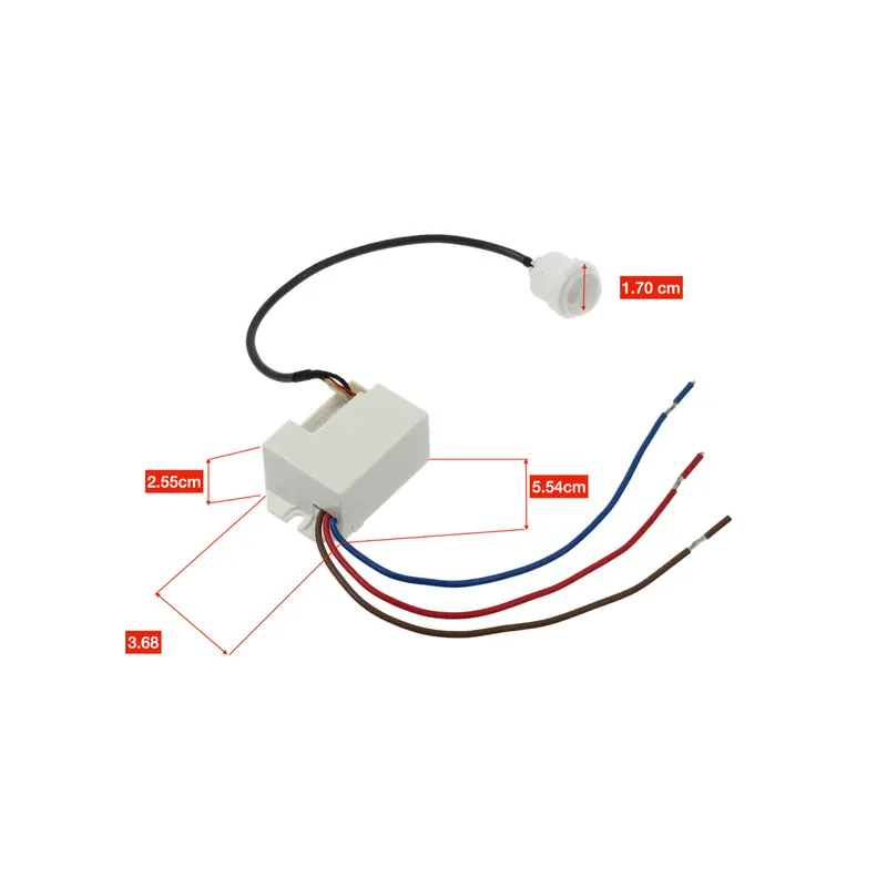 PIR Ceiling Motion Sensor   Light Switch  Mini Recessed 360" 1