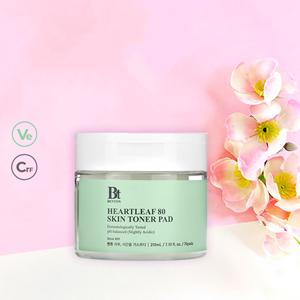 Benton - Heartleaf 80 Skin Toner Pad - PH balanced 210ml (70pads) Exfoliate Smooth Clear Korean Skincare Acne Exfoliant soothing Redness Skin Repair Pha aha bha lha low molecular Hyaluronic Acid Hyaluronic Comfort Intensive Lid Pack