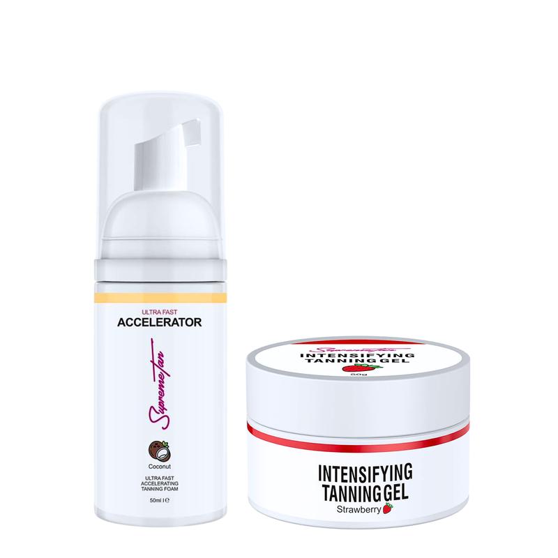 2025 hot sale sunmmer must-have item SupremeTan Travel Size Tanning Bundle 7
