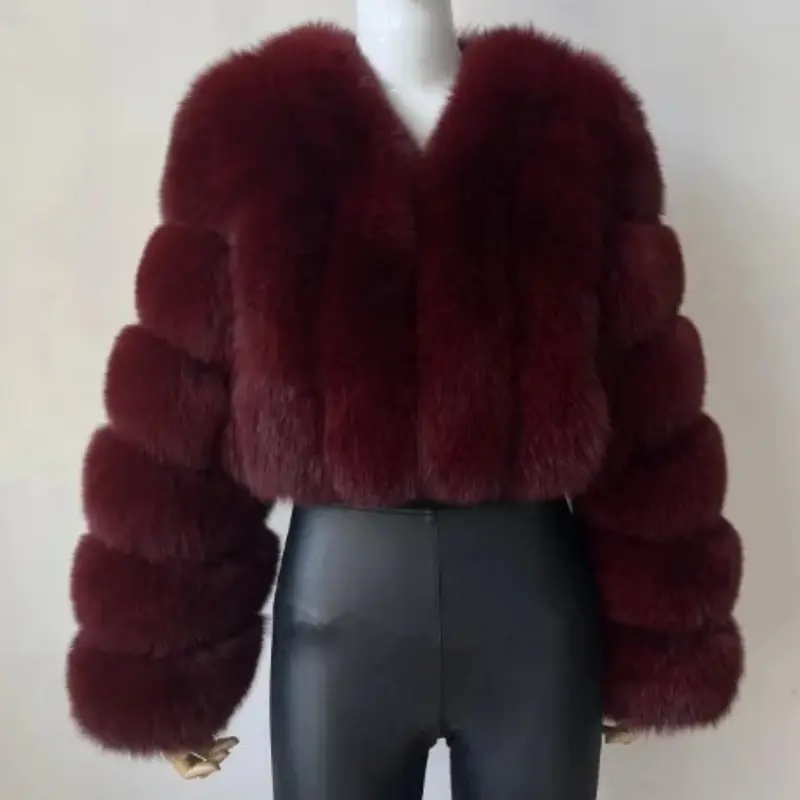 Women's Brittany Fur Jacket - Cozy and Stylish - Coats, Womenswear 1
