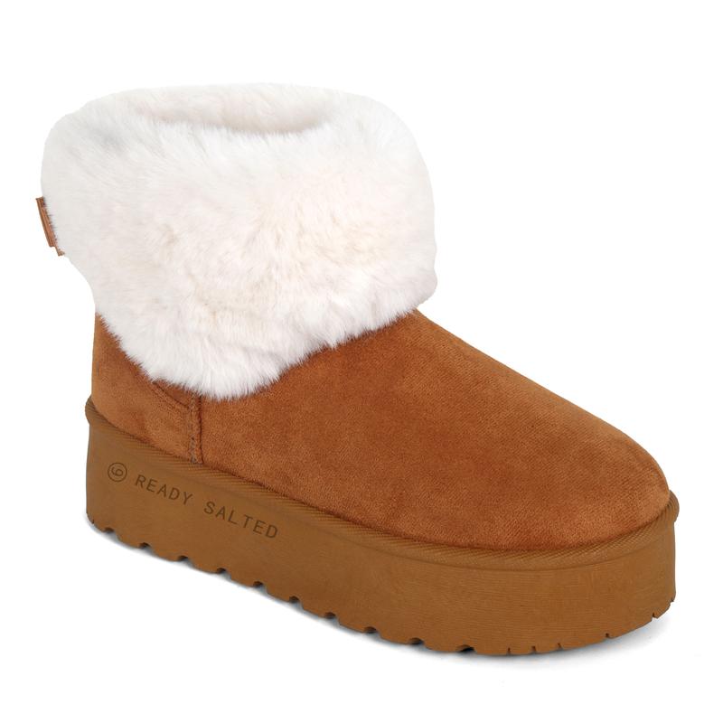 Women's snow boots Outdoor fashion ankle boots Winter warm walking shoes for girls 1