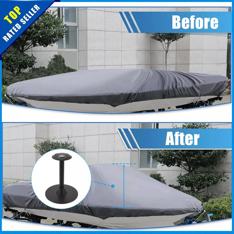 Universal Boat Cover Extension Support Pole Adjustable Height 12"-54" Pack of 1 5