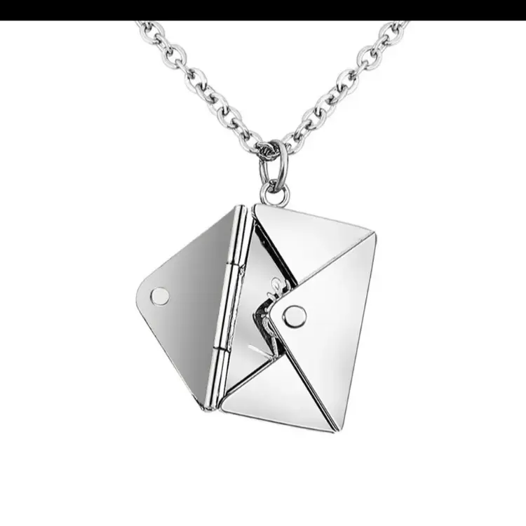 Love Envelope Pendant Necklace