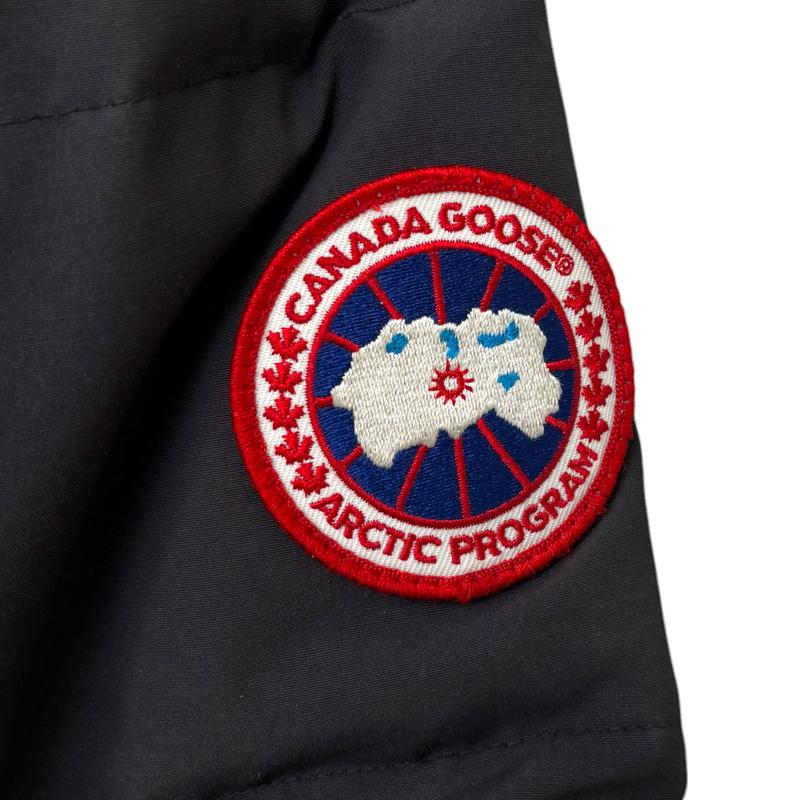 Preowned Canada Goose Men's Carson Down Jacket Charcoal Size M 4