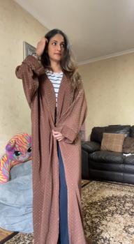 Product Review of Salma overcoat abaya from s**m 1