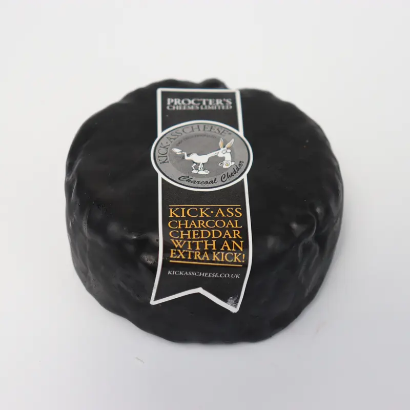 Kick Ass Cheddar Cheese with Charcoal 0