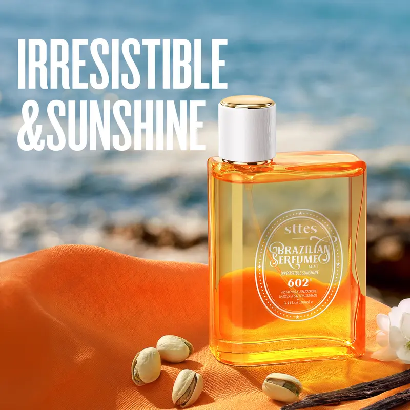 Sttes Perfume  602# - Eau De Perfume 100ml (3.4fl Oz)  vanilla Gourmet tune (Caramel vanilla flavor)  Fragrance Irresistible 3