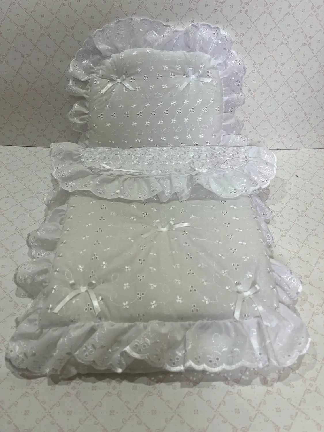 Bedding Set for Silver Cross Dolls Pram Oberon Chatsworth