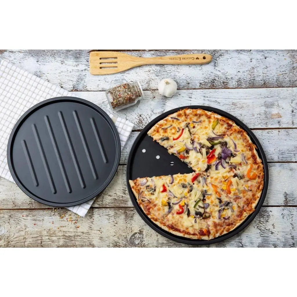Wham Essentials 9" Pizza Tray Black
