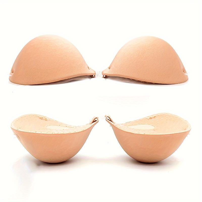 Silicone Thickened Bra Enhancer Pads - Soft, Wireless, Opaque, Hand Washable, Non-Textile Lingerie Accessories for Women - Comfortable Chest Support and Enhancement 2