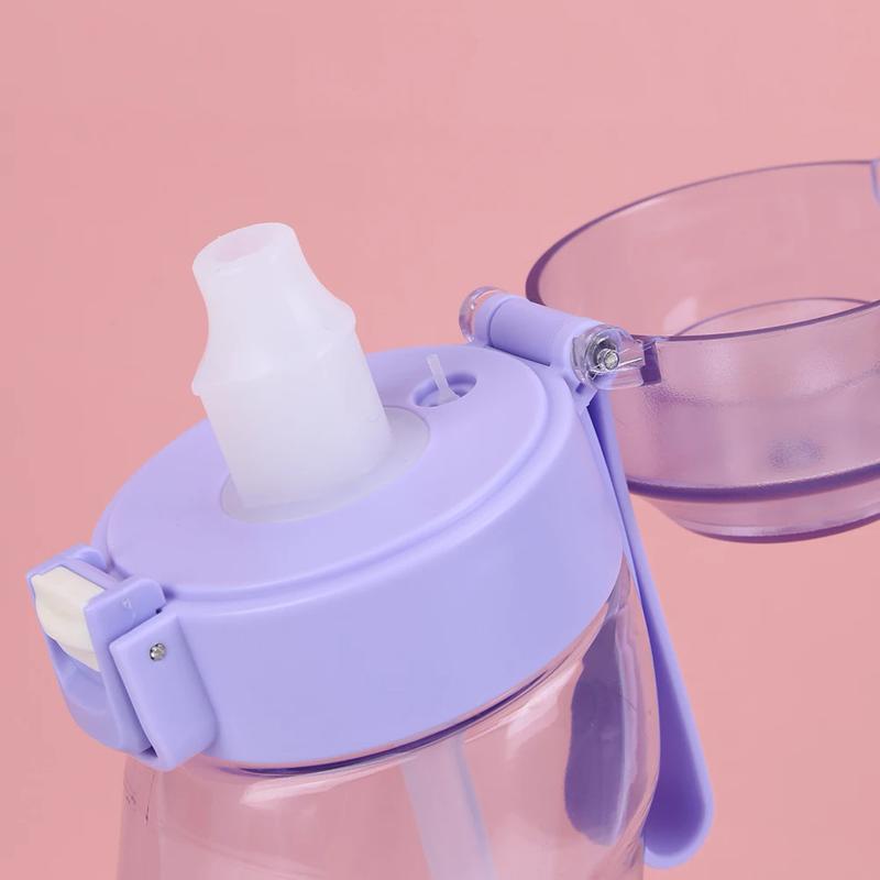 [Hot Selling] 7 Flavor Capsule Water Bottle Set, Aromatic Capsule Water Bottle Set, Sports Inflatable Water Bottle with 7 Fruit Flavor Capsules, Sports Water Bottle with Straw, Fruit Flavor Bottle 3