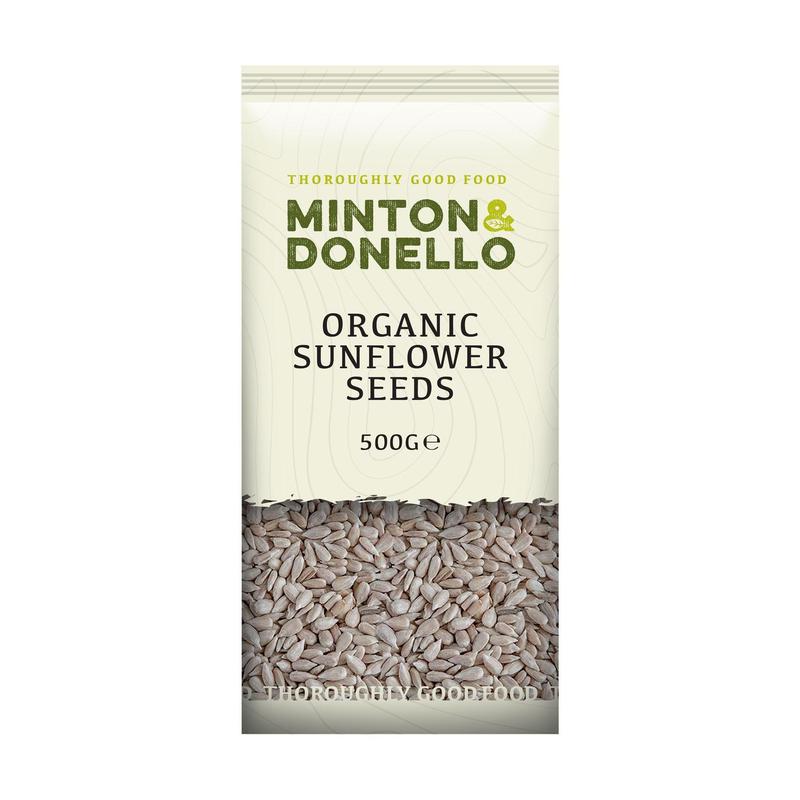 Minton & Donello | Organic Sunflower Seeds | 500g 0