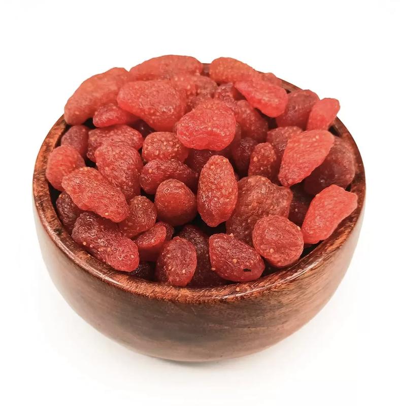 1 KG Dried Strawberries - Sweet and Chewy Snack - Great Value for Baking and Cooking - Dry, Flavor 2