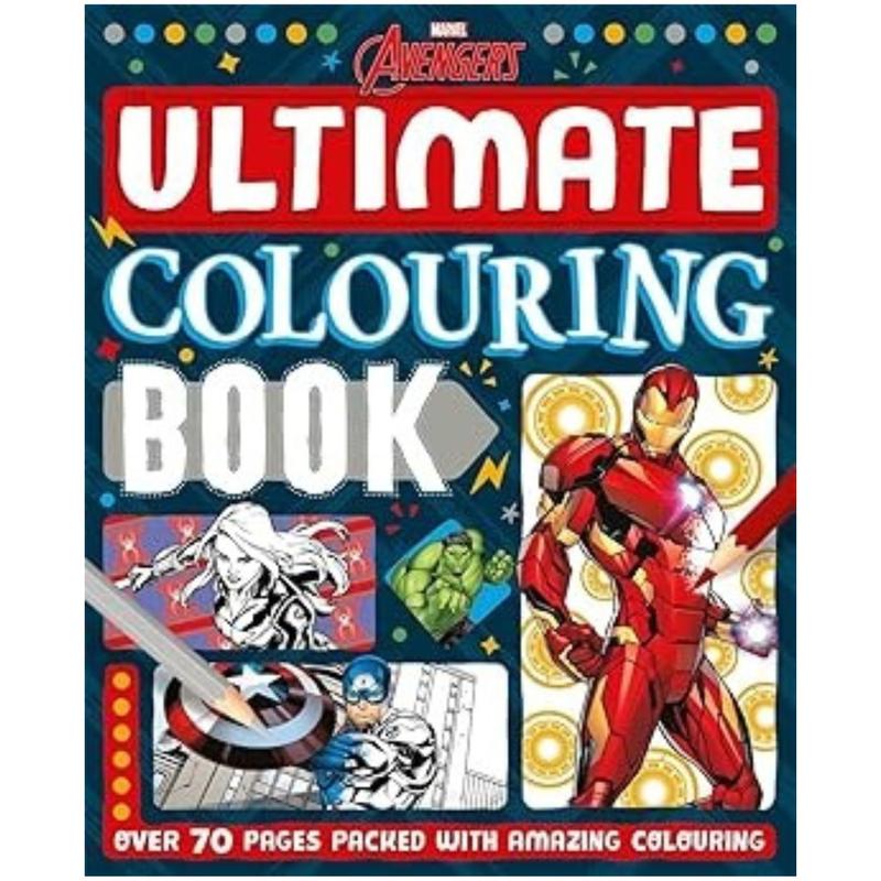 Product Introduction of Marvel Avengers: The Ultimate Colouring Book 0