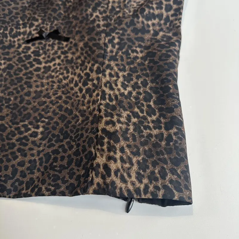 Leopard Print Camisole Cami Top Bow Lace Viral Womenswear Y2K Style Comfort Casual Style Fashion Adjustable Chic Day 2