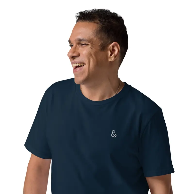 ANCHOR & CREW Ampersand Signature Organic Cotton Embroidered T-Shirt 6