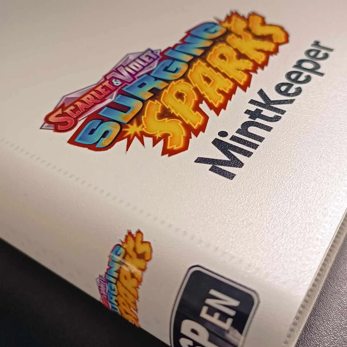 Pokémon Scarlet and Violet Series Surging Sparks - Binder Decal Set