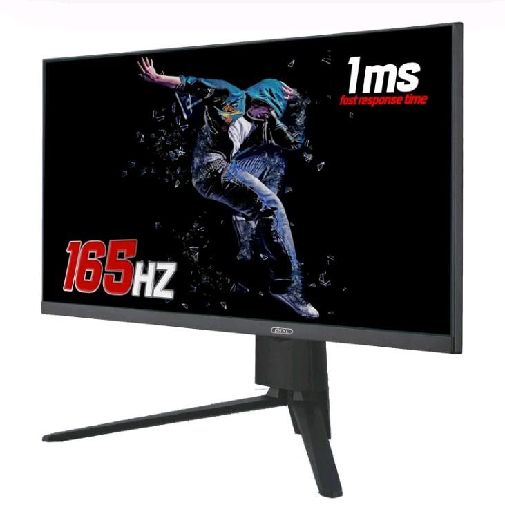 piXL CM27F10 27 Inch Frameless Gaming Monitor - Widescreen LCD Panel, Full HD 1920x1080, 1ms Response Time, 165Hz Refresh, Display Port / HDMI, 16.7 Million Colour Support, VESA Wall Mount, Black Finish - Great Value Affordable & Cheap High Quality 0