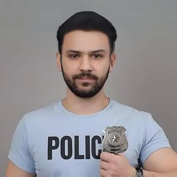 Adult Silver Police Badge with Star Decoration Special Police Metal Badge Halloween Zombie Police Officer NYPD Cops and Robbers Cosplay Unisex Police Accessories Fancy Dress Accessory Costume Menswear 6
