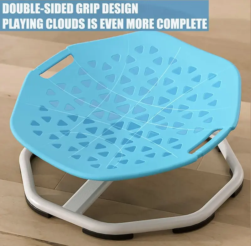 Children's Sensory Spinning Chair for Autistic Children - Metal Base Anti-slip Indoor and Outdoor Activity Spinning Toys autism  sensory space，autism stimming toys，sensory autism toy，spinning chair 5