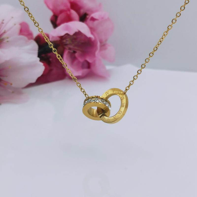 Roman Link Chain Necklace 2