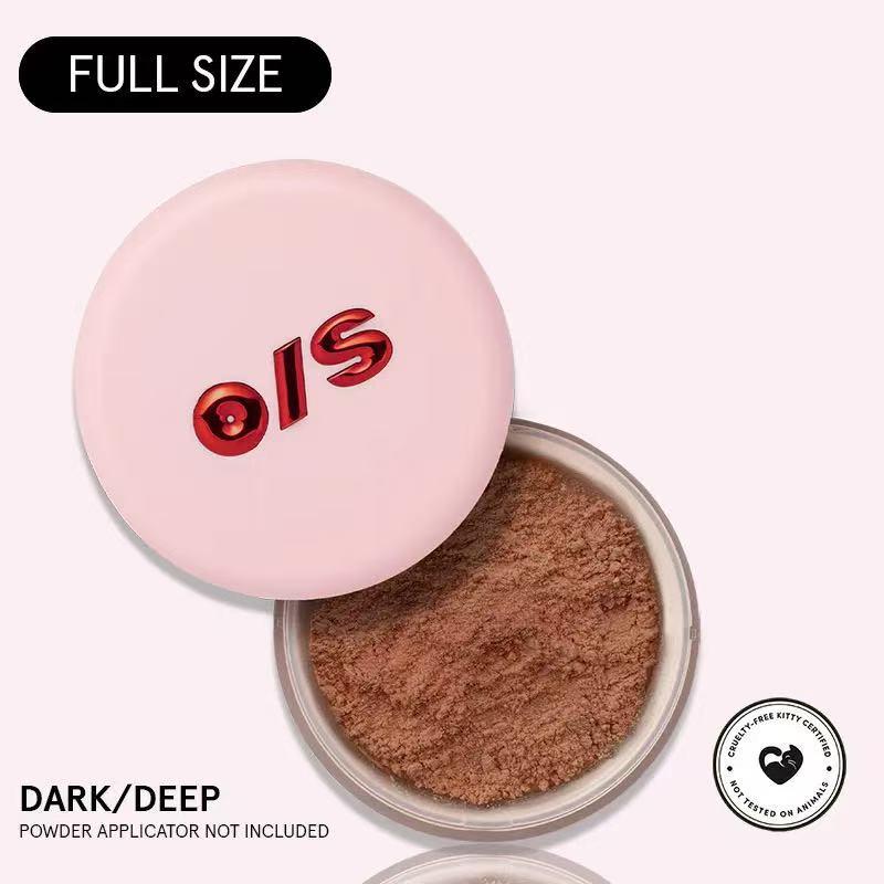 Product Introduction of ONESIZE Pure Desire and Atmosphere Makeup Loose Powder Blush Set with Puff - Ultra Pink No.1 - 10g 9