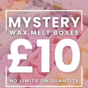 Mystery Wax Melt Selection Box - 5 Different Scents, 25 Individual Melts, Handmade Wax Melts Scented Aroma