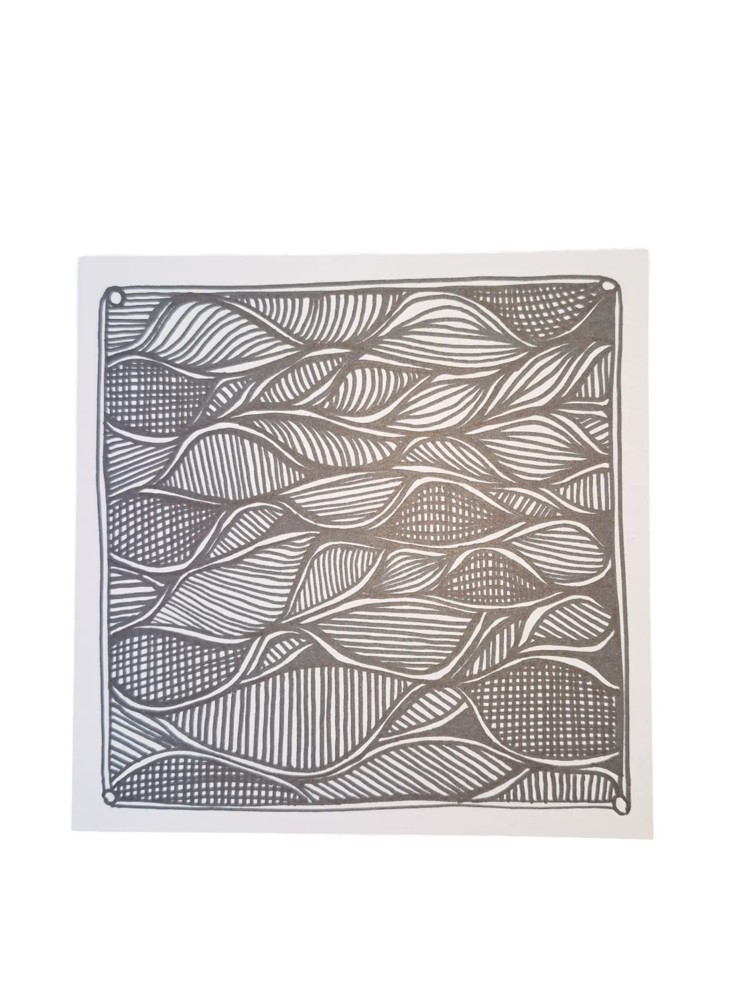 Doodles & Scribbled Mindful Greetings Card
