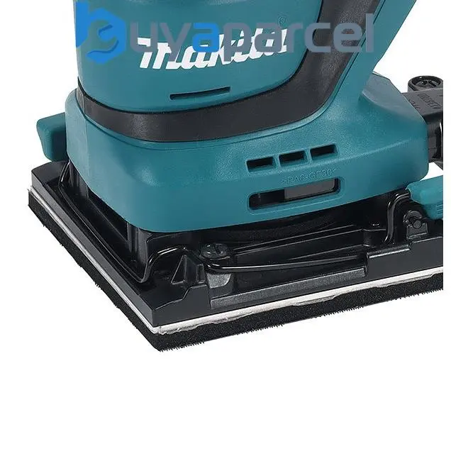 Makita DBO480Z 18v LXT 114mm 1/4 Sheet Finishing Cordless Palm Sander +10 Sheets 2