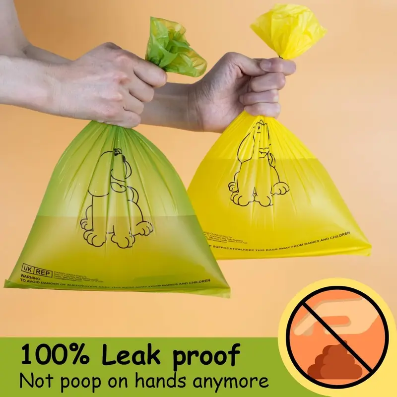 Life-Dog Poop Bags-540 BioBags,Super Strong,Extra Thick,Leak Proof Dog Waste Bags Made from Corn Starch,Biodegradable Dog Poo Bags 3
