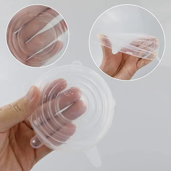 Stretchy Food Lids - Keep Food Fresh for Longer! - Kitchen Containers