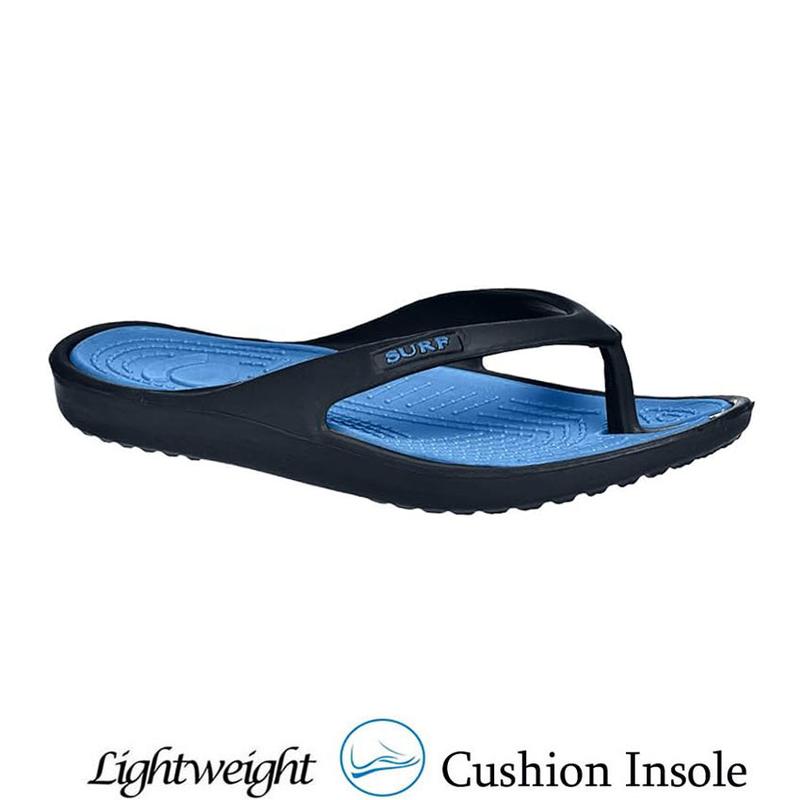 New Ladies Womens Flip Flops Cushion Sole Beach Summer Toe Post eva Sandals Surf Girls Sliders Pool Holiday Shoes Comfort Flipflop Water Proof Flat Walking Shoes 2