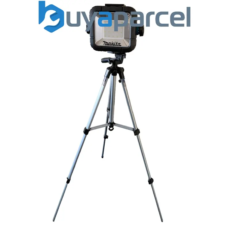 Makita DML805 18v 240v LXT LED Work Light Site Light + Tripod Stand + Bag x 2 6