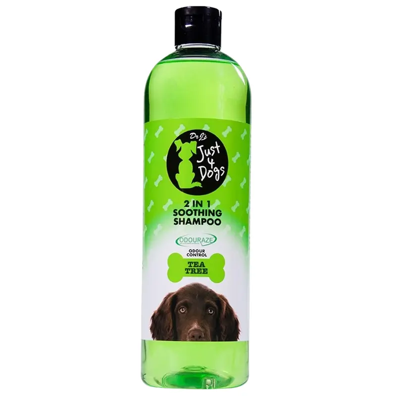 Just 4 Dogs 2-In-1 Soothing Tea Tree Shampoo 500ml 0