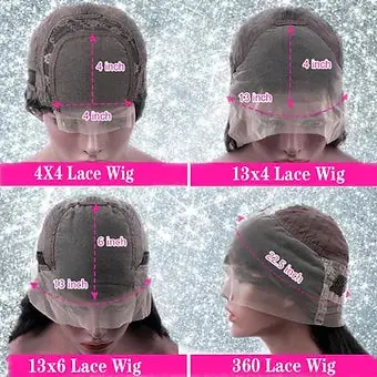 Lidia - Ash Gray Blonde Highlights Straight 100% Human Hair Lace Front Wig 5