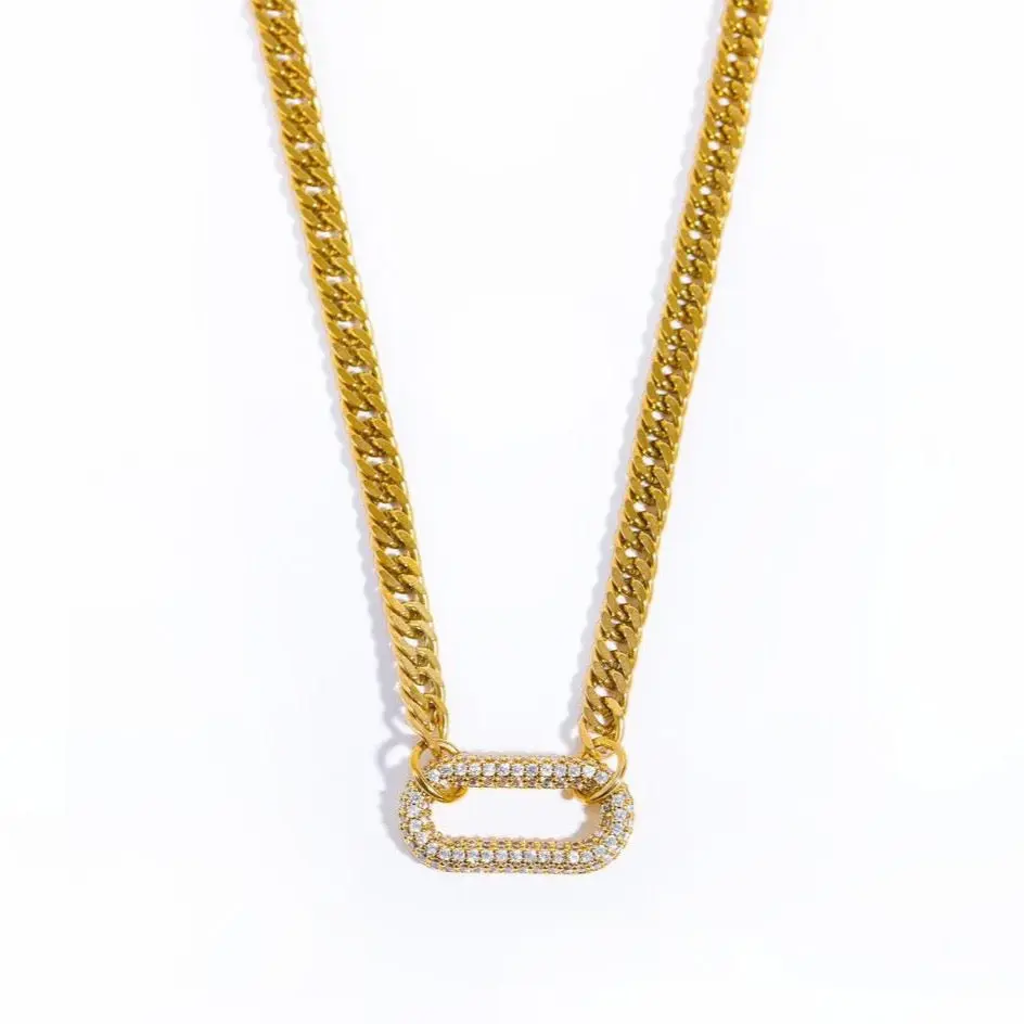 Harlow Luxe 18k Gold Plated Statement Necklace