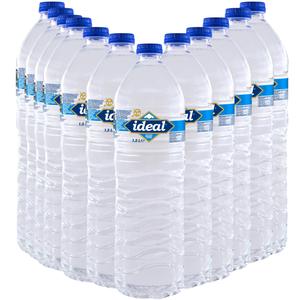 Ideal Natural Mineral Still Water pH 8.23 Alkaline 1.5L - Pack of 12 (2x6pk) - Perfect for Hydration