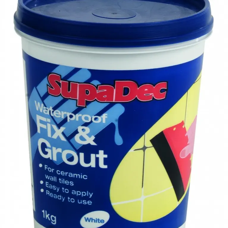 SupaDec Waterproof Fix & Grout for Tiling 330g 2