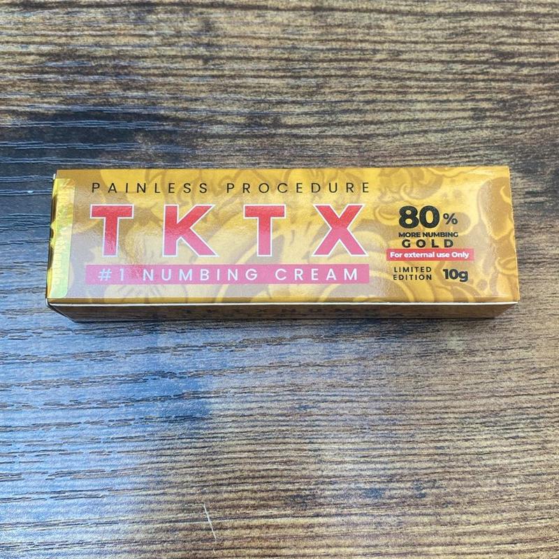80% Gold Tattoo Numbing Cream Cosmetics lip black printer equipment cone derma stamp waterproof sleeve beauty tools melting balm stencil red brown mehndi stencils stick neda symbol 2