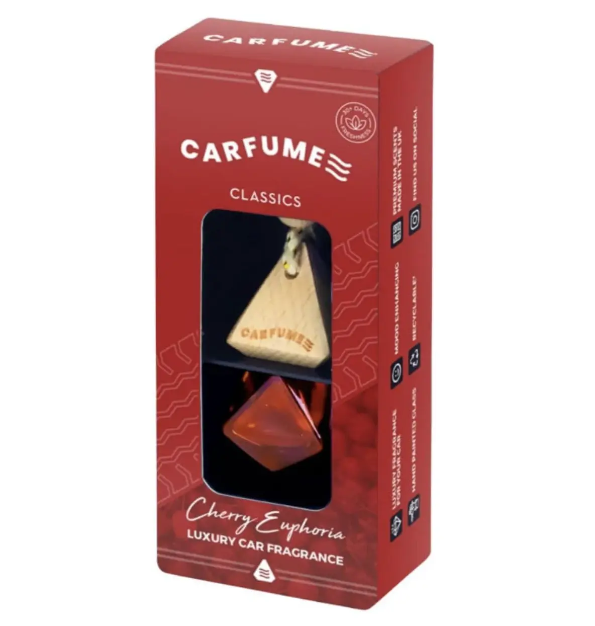 Carfume Cherry Euphoria - Luxury Car Oil Diffuser Air Freshener