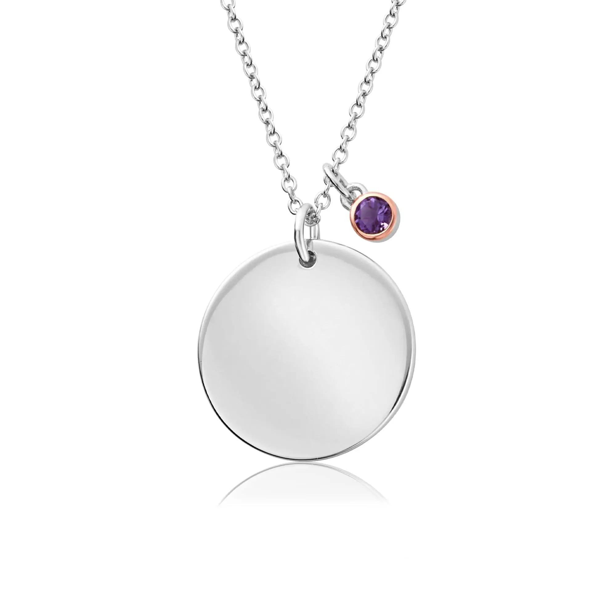 Clogau Celebration® February Birthstone Pendant
