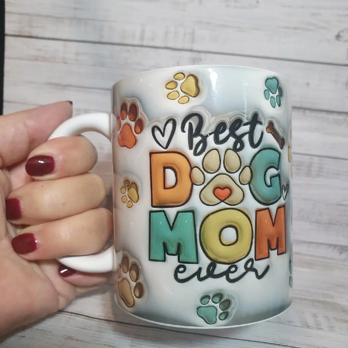 Best Dog Mum Ceramic Mug for Coffee, Tea and Hot Beverages