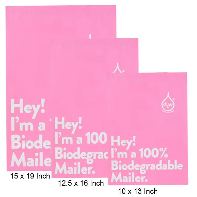 60x Mix Size Mailer Bag Mailing Postal Bags Envelopes I AM BIO For Shipping Packing Biodegradable Strong Postal Carrier 3