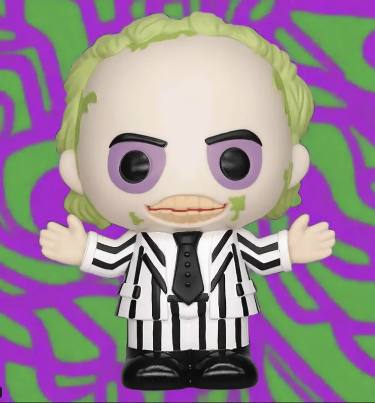 Beetlejuice Shaped Official PVC Coin Money Decorative Piggy Bank Bust 22cm 4